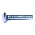 Midwest Fastener 7/16"-14 x 3" Zinc Plated Grade 5 Steel Coarse Thread Carriage Bolts 6PK 31886